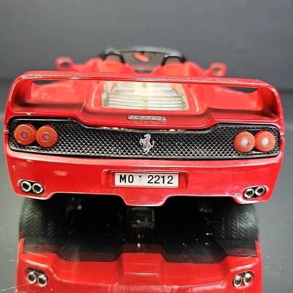 Bburago 1/18 Scale Diecast Ferrari F50 Hard Top 1995 Red Needs Detailing ITALY - Picture 5 of 16